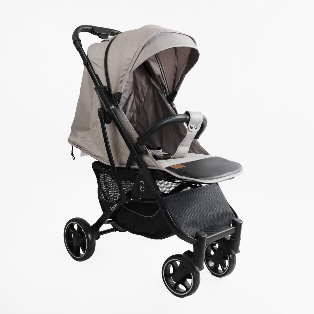 Коляска дитяча прогулянкова Joy Livvi Сірий (LV-09257) - фото 2