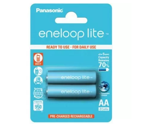 Батарейка-аккумулятор Panasonic Eneloop АА Lite HR6 950 mah Батарейка-аккумулятор Panasonic Eneloop АА Lite HR6 950 mah