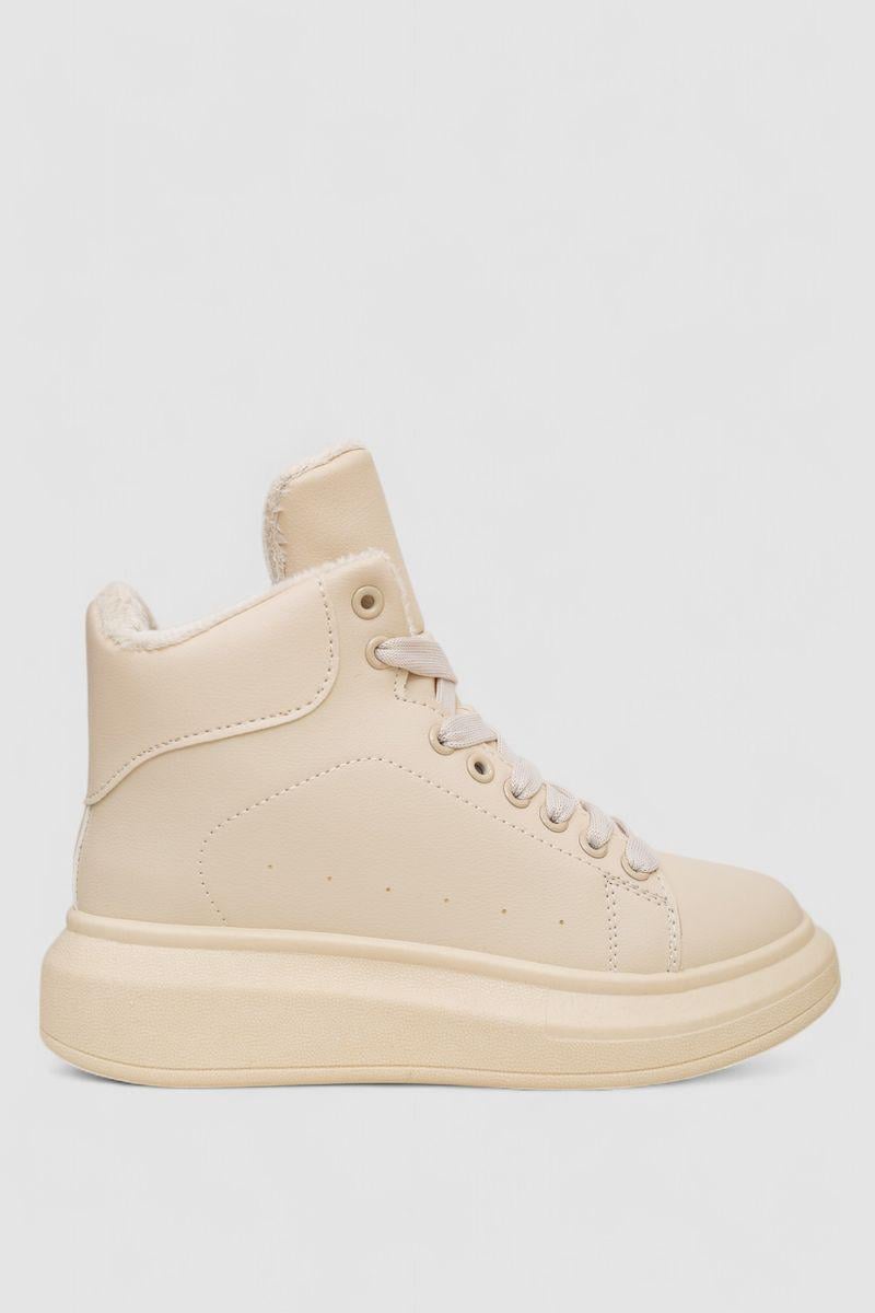 Кроссовки женские зимние Stilli 248RA2254 р. 39 Бежевый (115445_830888)