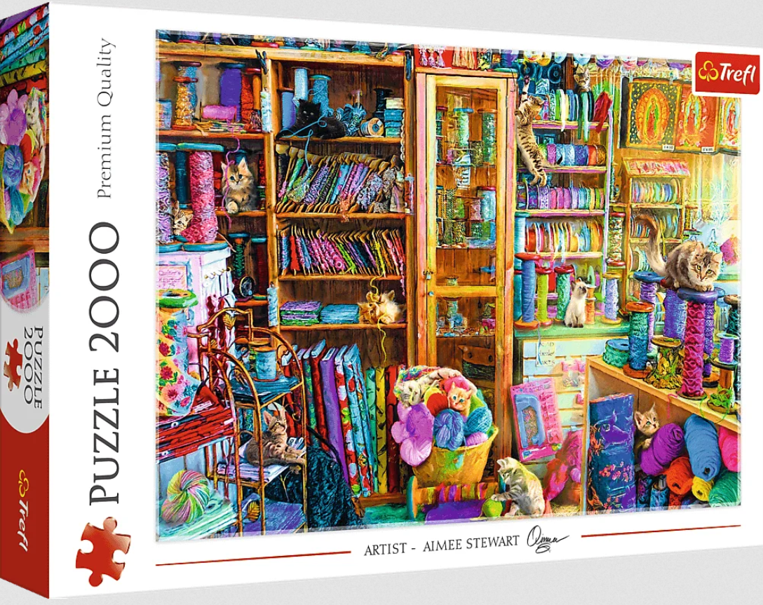 Пазл Trefl Кошачий рай 2000 эл.