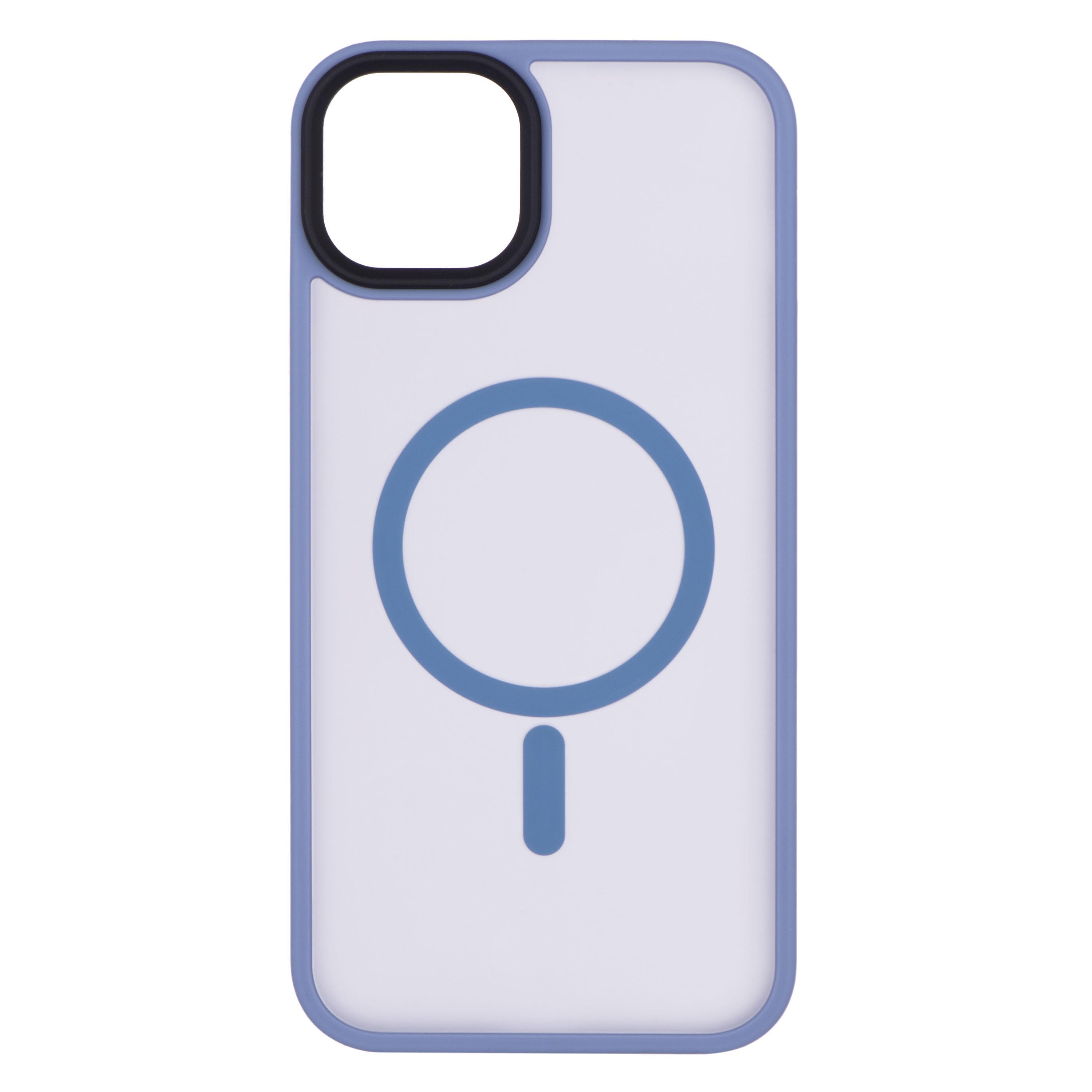 Чохол 2E Basic для iPhone 15 Plus Soft Touch MagSafe Cover Light Blue (ERC-2E-IPH-15PRM-OCLS-BL)