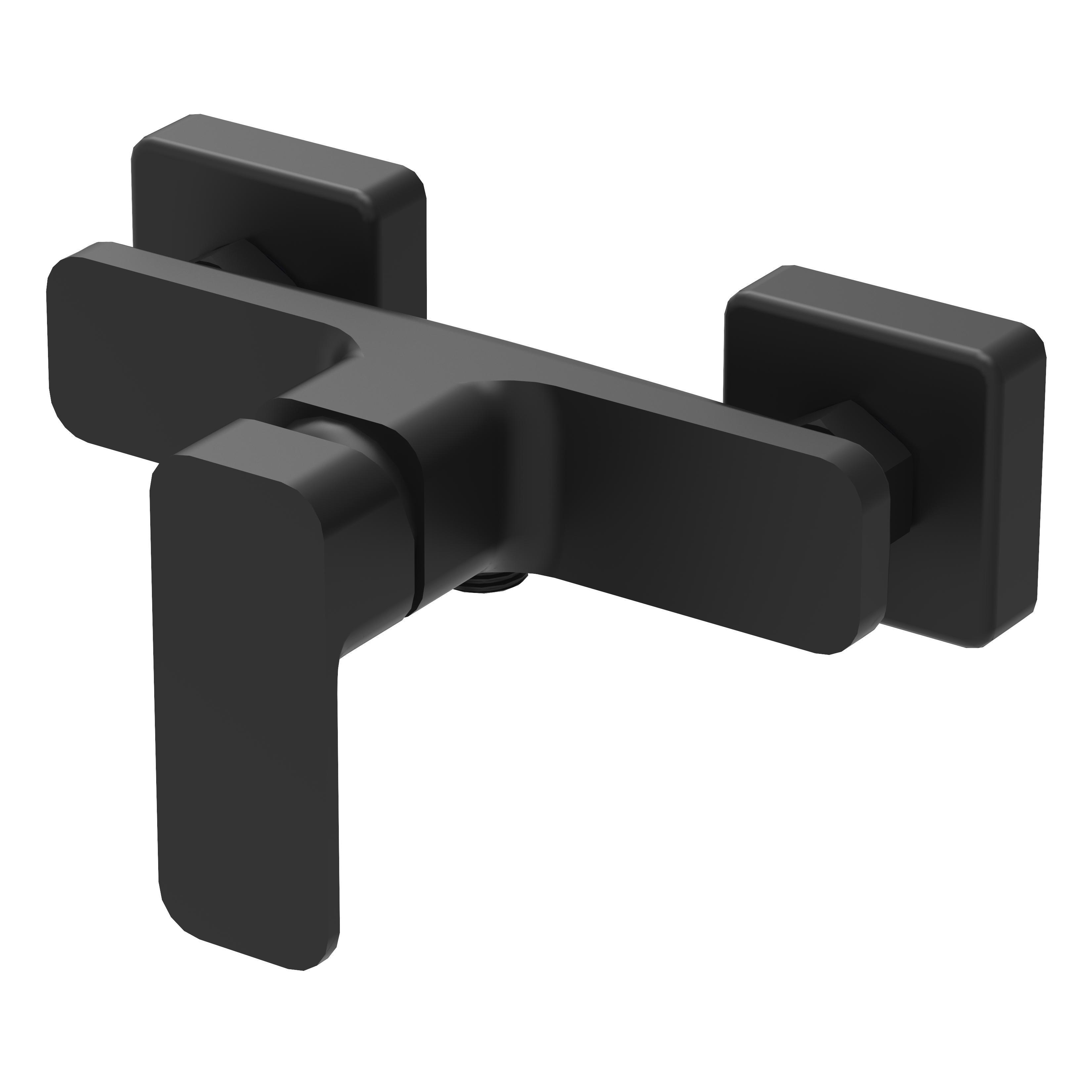 Змішувач для душу Imprese Bilovec 35 мм матовий Чорний (ANT-75412)