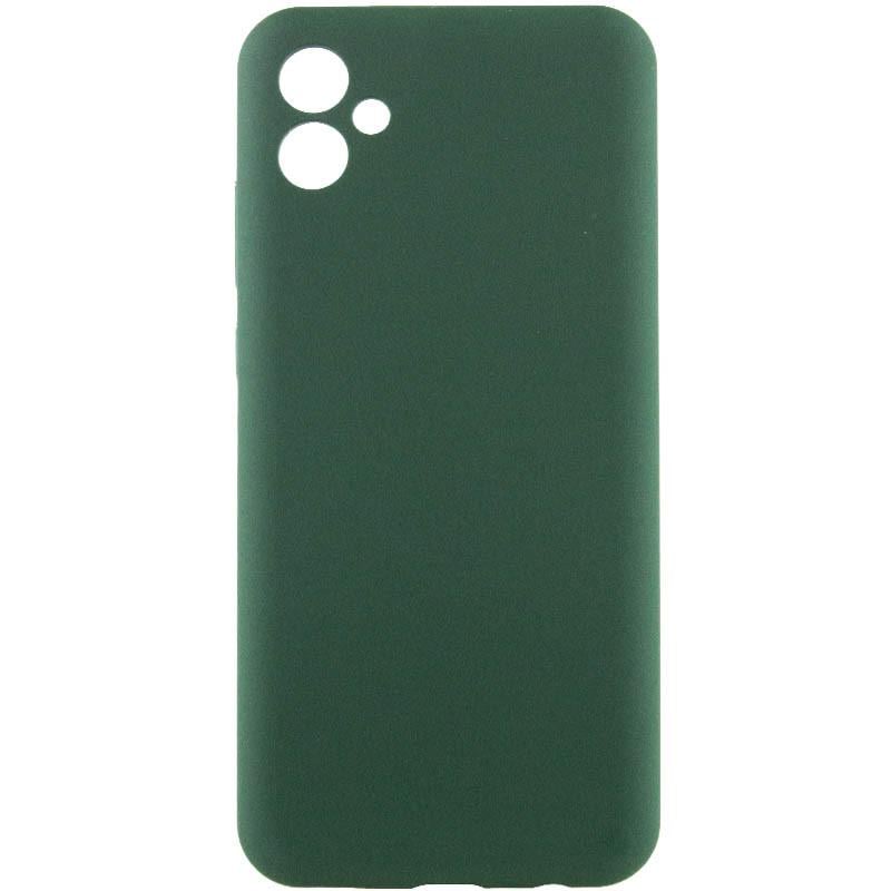 Противоударный чехол Silicone Cover Lakshmi Full Camera (AAA) для Samsung Galaxy A06  зеленый