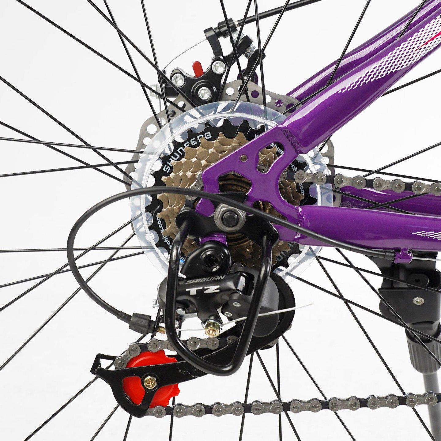 Велосипед горный Corso KLEO 26"/15" Розовый (593063086) - фото 6