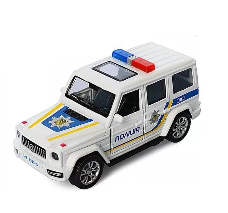 Игрушечная машинка АвтоСвіт AS-2696 Полиция 11,5 см (6903317276417)