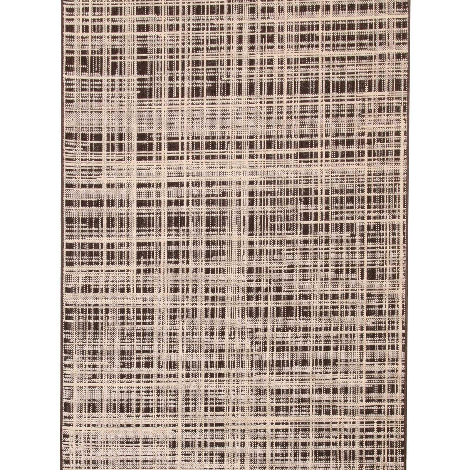 Килим безворсовий на гумовій основі DAKARIA Karat Flex Run 19171/91 2,00x2,00 м Коричневий (00-00011193)