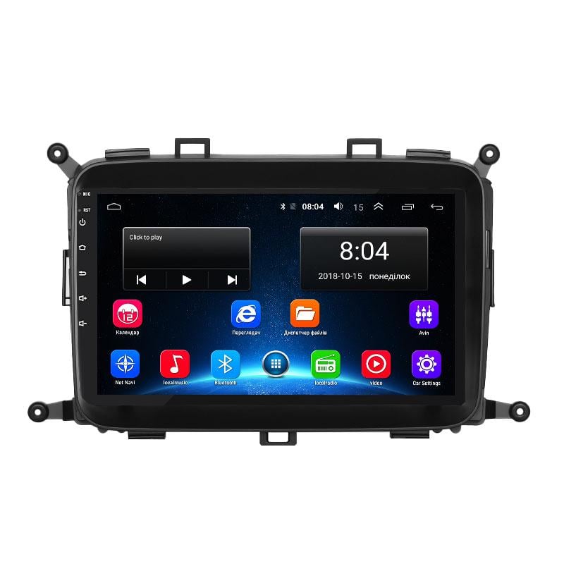 Автомагнитола штатная Lesko Base для Kia Carens III RP 2013-2019 г. Wi-Fi/GPS 2/32 GB 9" (11185-65050)