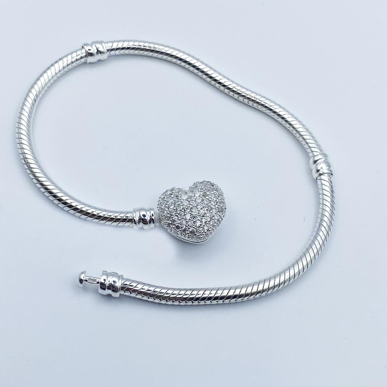 Браслет серебряный Пандора р. 19 14,35 г