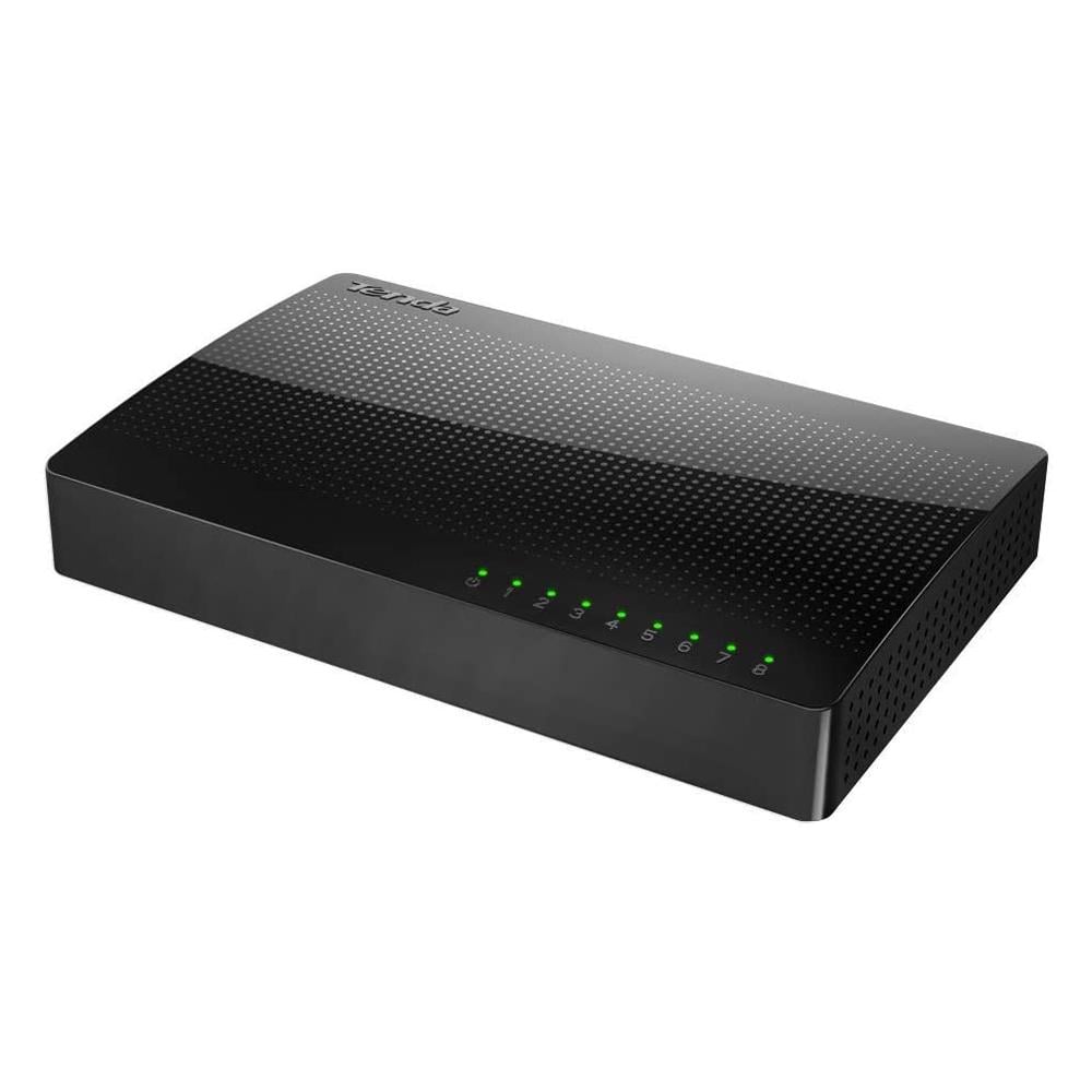 Коммутатор Tenda SG108 8 LAN 10/100/1000 Мбит/с Черный Коммутатор Tenda SG108 8 LAN 10/100/1000 Мбит/с Черный