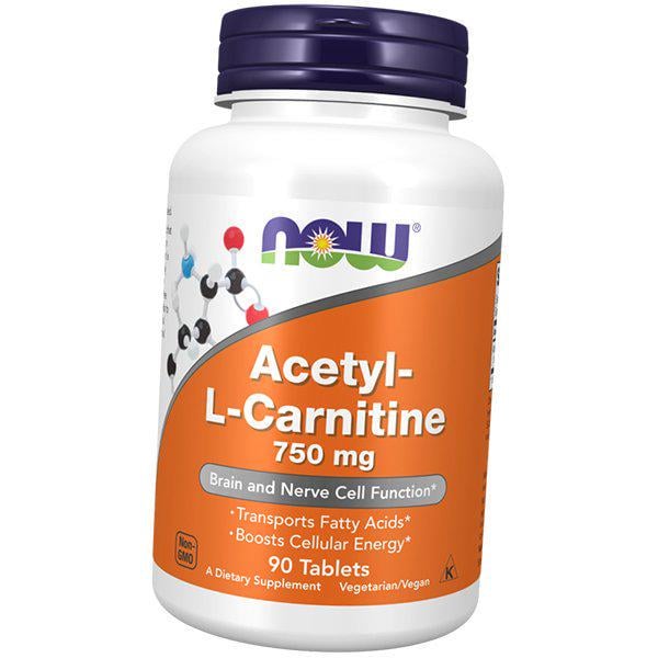 Ацетил L карнітин Acetyl-L-Carnitine 750 90 таблеток (72128071)