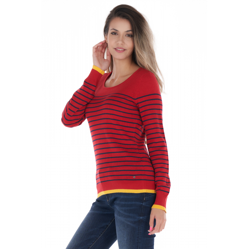 Светр жіночий Lee Cooper 20495535 S Червоний - фото 4