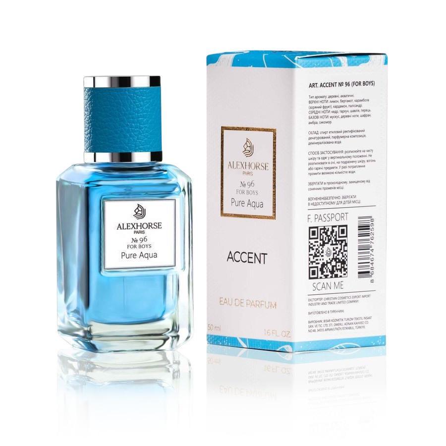 Парфюмерная вода Alex Horse для мальчиков Pure Aqua ACCENT 50 мл (AA-096)