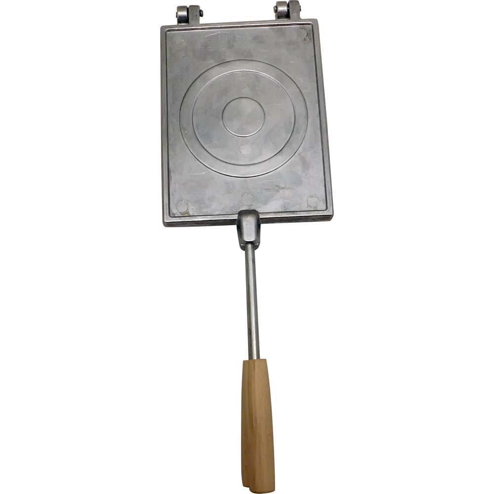 Форма для випічки вафель та вафельних трубочок прямокутна з дерев'яними ручками (23333257) - фото 3 Форма для випічки вафель та вафельних трубочок прямокутна з дерев'яними ручками (23333257) - фото 3