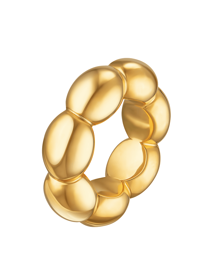 Каблучка Puffy жіноча RIMMART JEWELRY срібна One size Каблучка Puffy жіноча RIMMART JEWELRY срібна One size