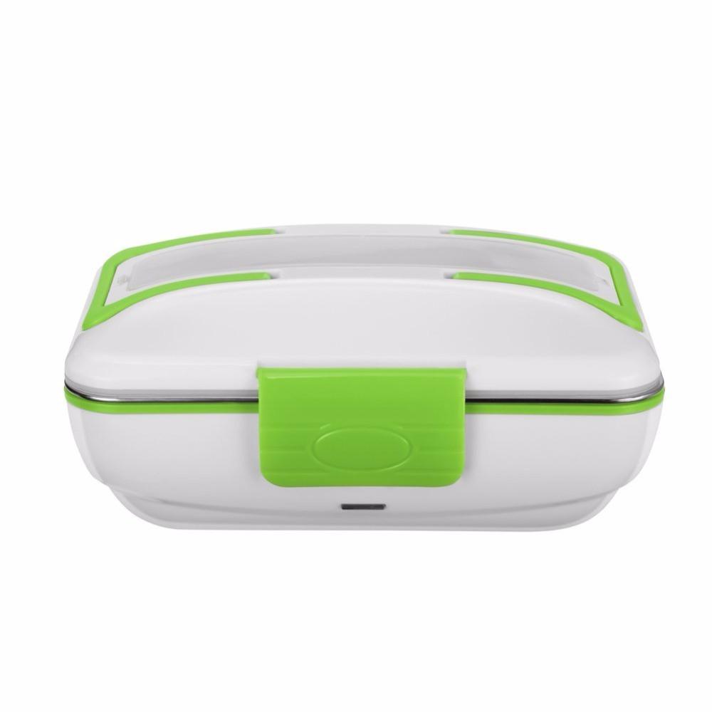 Ланч-бокс SUNROZ Electronic Lunchbox II з підігрівом 220 0,82 л Білий-Зелений (SUN5596)