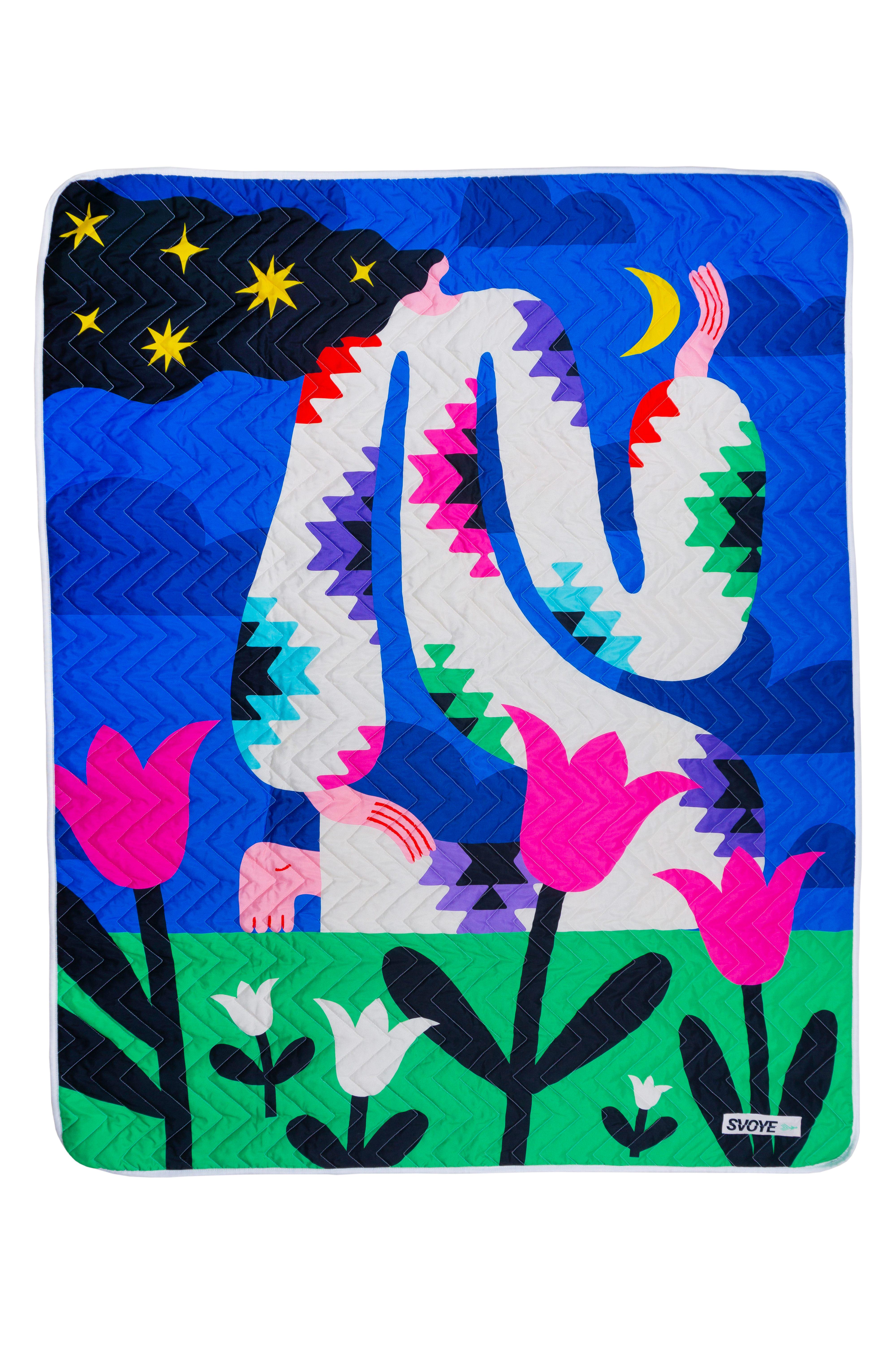 Плед SVOYE Зоряна 150х190 см (29471781)