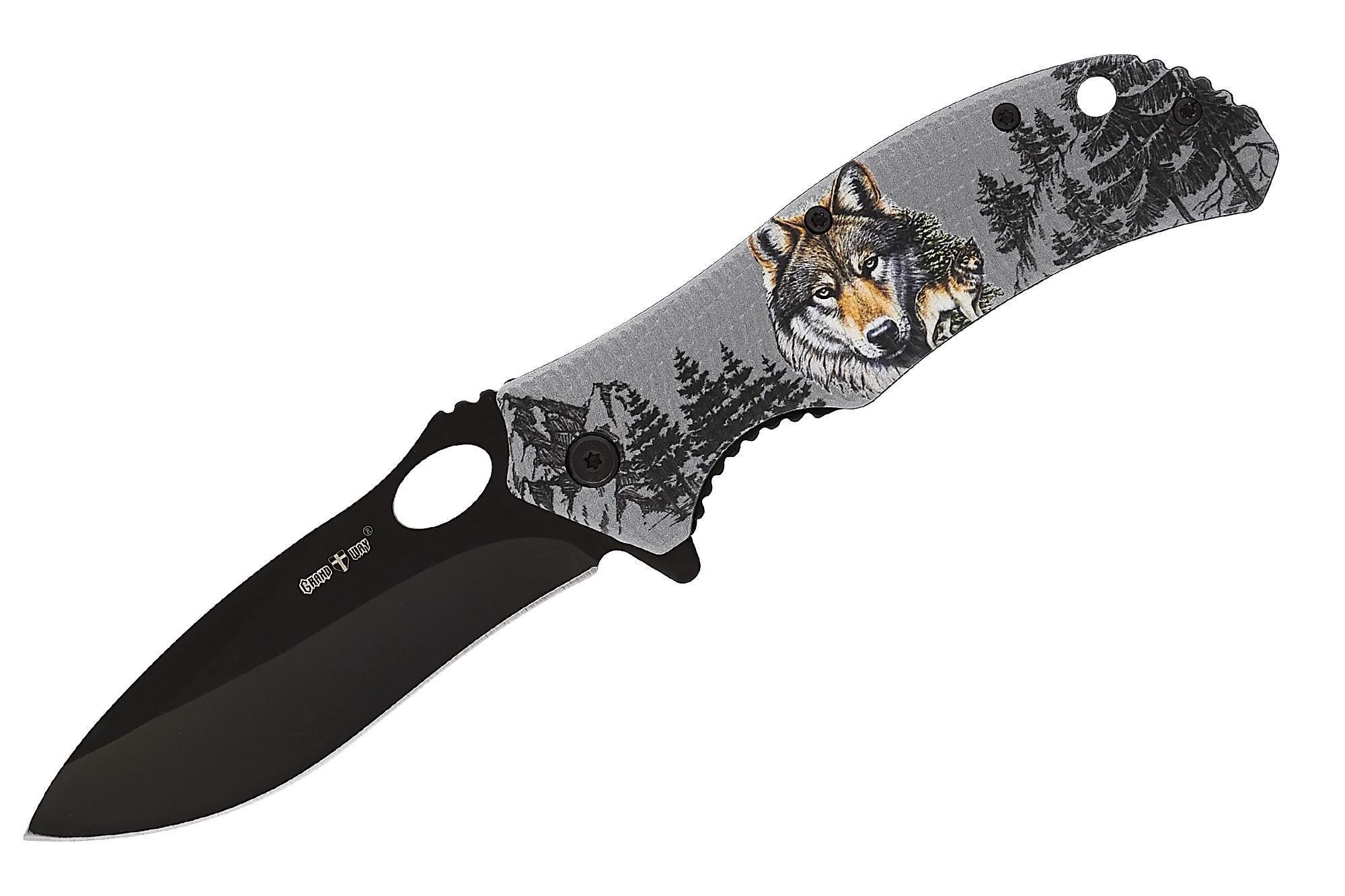 Нож складной туристический Grand Way 19014 - фото 2 Нож складной туристический Grand Way 19014 - фото 2