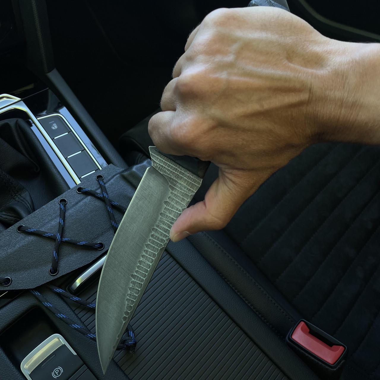 Нож туристический Gorillas BBQ KN40 сталь 50х14мф - фото 5