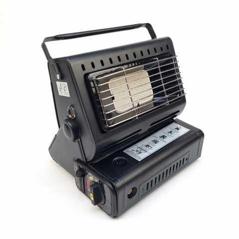 Обогреватель-плита Yanchuan YC-808B 2в1 газовый керамический портативный