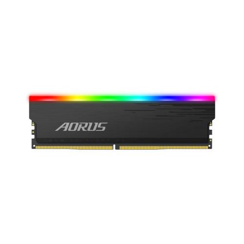 Оперативная память Gigabyte 16 Гб DDR4 3733 МГц с RGB-подсветкой (GP-ARS16G37D) - фото 1