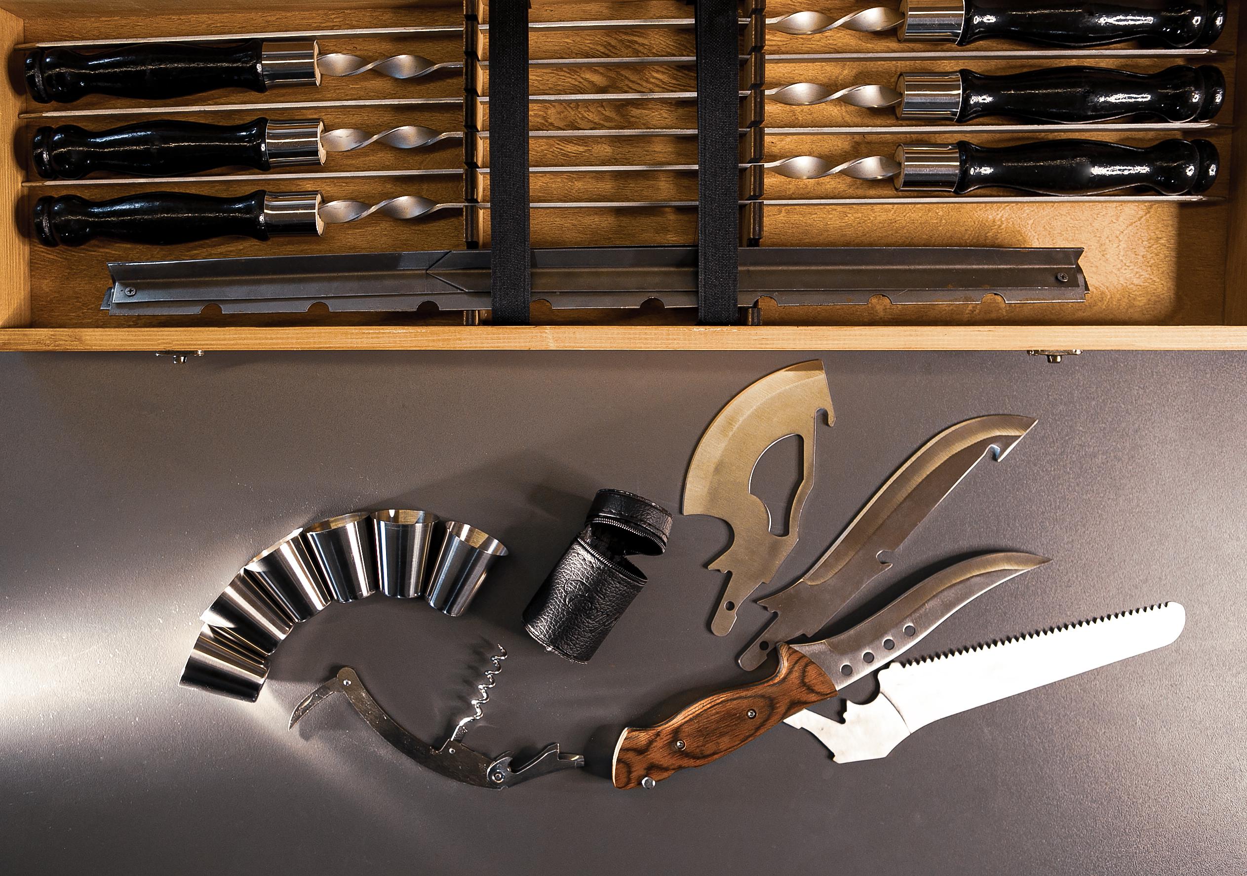 Шашлычный набор Grills L Светлое дерево - фото 3 Шашлычный набор Grills L Светлое дерево - фото 3