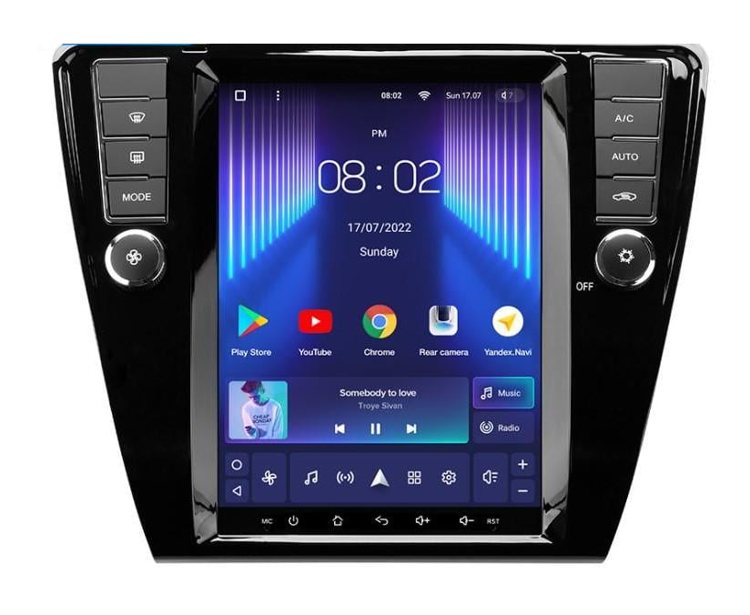 Автомагнитола штатная Teyes TPRO 2 для Skoda Octavia 3 A7 2013-2018 Tesla style Android (1781176844)