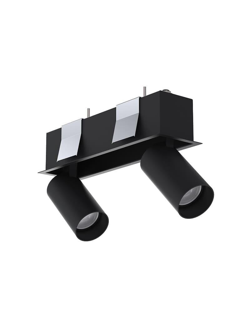 Светильник Nowodvorski Mono Deep II GU10 2x10W IP20 Bl (10460)