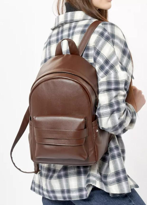 Рюкзак женский Sambag Dali BKH Шоколадный (15351020) - фото 5 Рюкзак женский Sambag Dali BKH Шоколадный (15351020) - фото 5