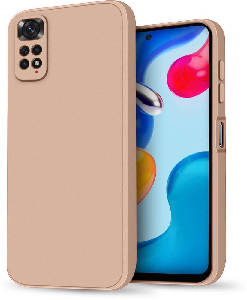 Силиконовый чехол HardCorner Xiaomi Redmi Note 11S (с микрофиброй) Powdery (34858-0C)