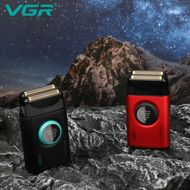 Електробритва шейвер VGR V-377 High-speed Black (2598348750) - фото 6