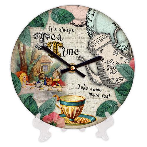 Часы настенные круглые Presentville Wonderland 18 см (CH18 P 15S099)