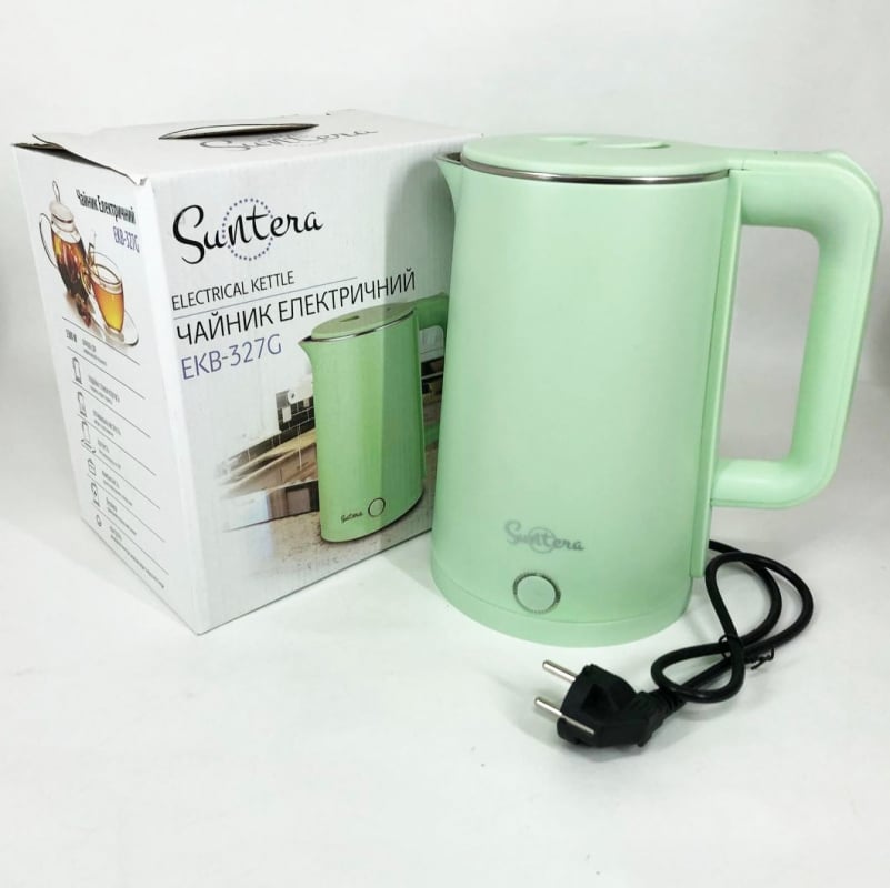 Электрочайник Suntera EKB-327G 1,8 л 1500 Вт (tf5886) - фото 5 Электрочайник Suntera EKB-327G 1,8 л 1500 Вт (tf5886) - фото 5