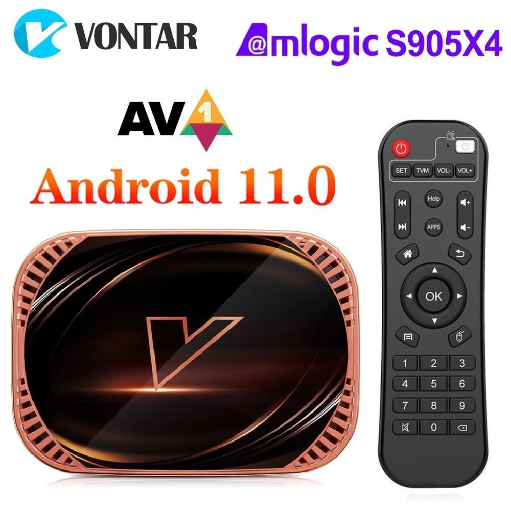 Смарт-приставка ТВ Vontar X4 4/32 Smart TV Amlogic S905X4 - фото 8