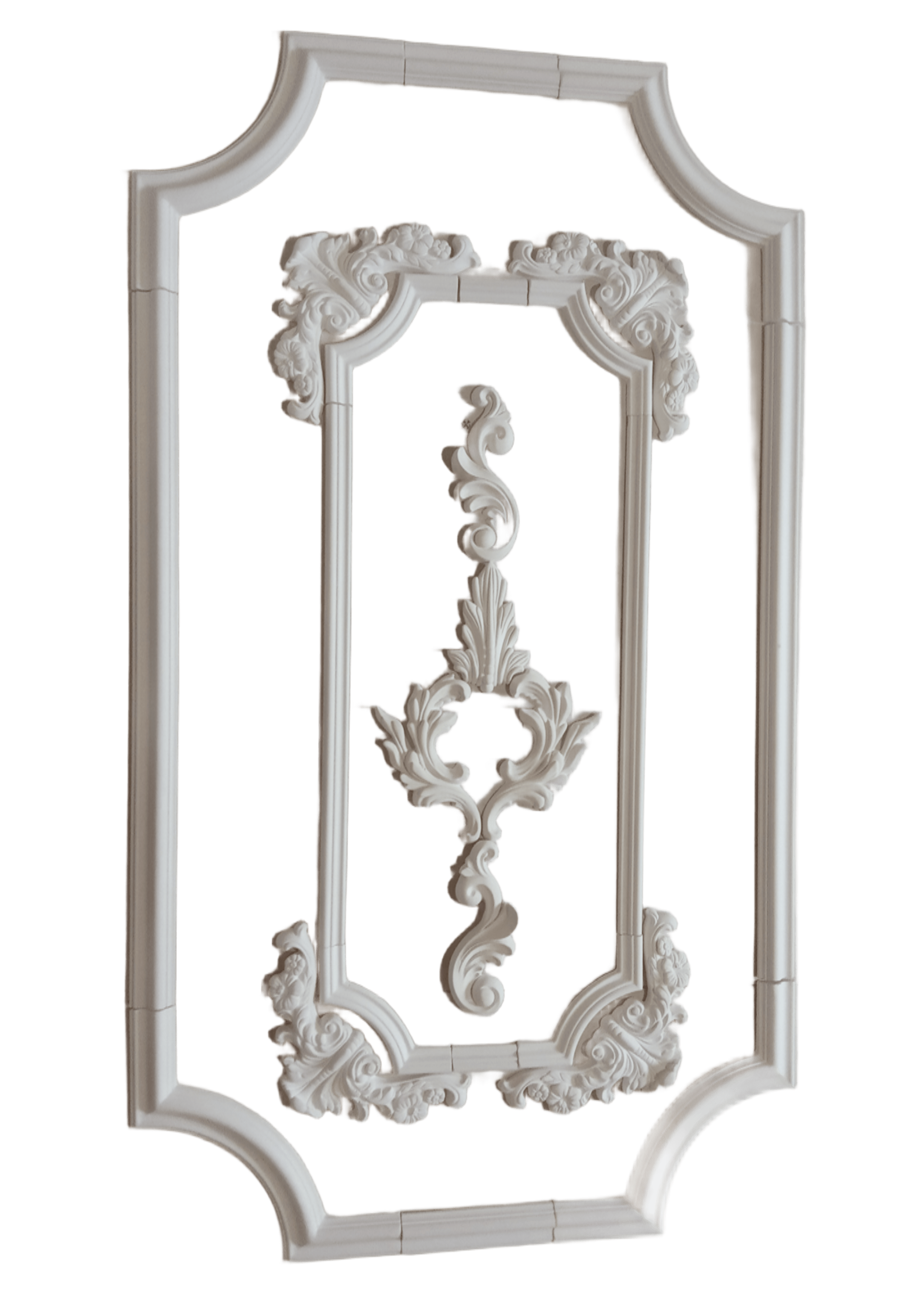 Комплект рамок декоративных гипсовых двойной 1520/750 мм (29515961)