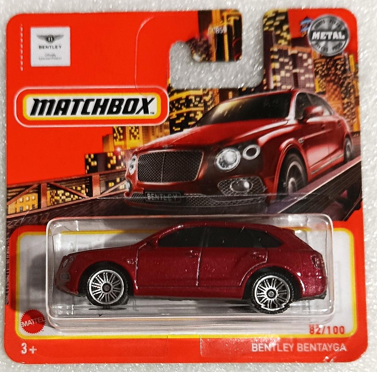 Игрушечная машинка Matchbox 18 Bentley Bentayga 2022 MBX Metro 82/100 (HFR55)