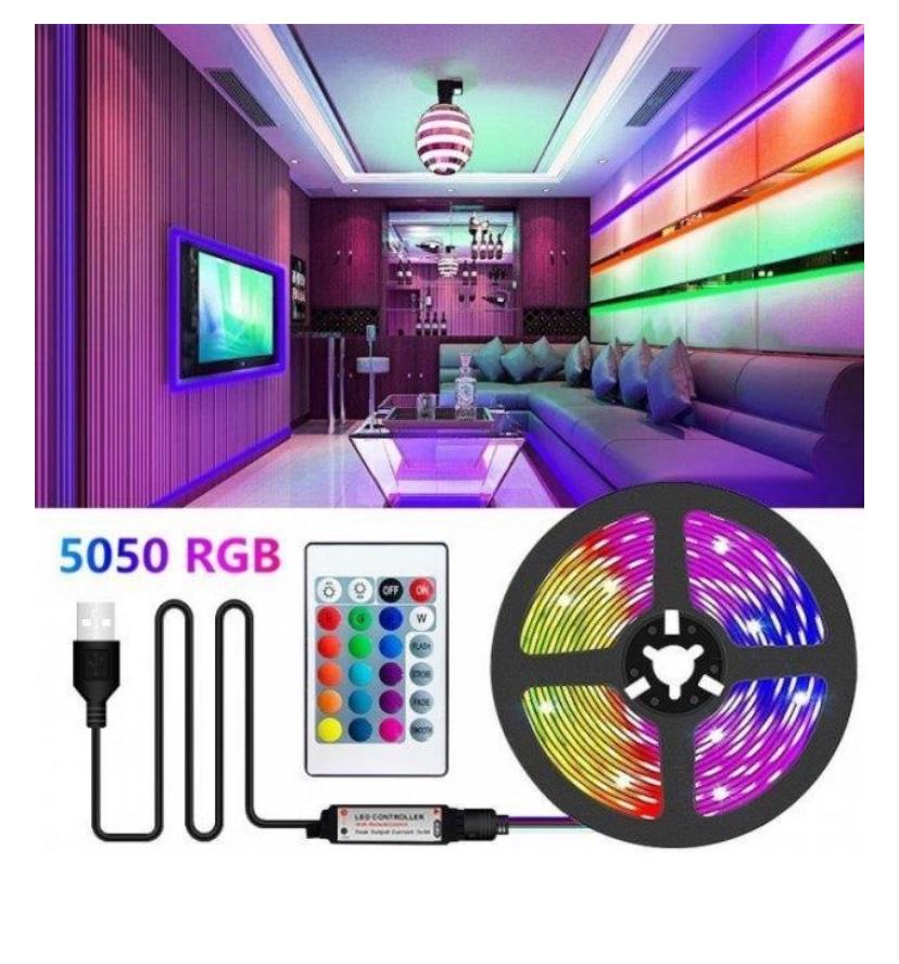 Світлодіодна стрічка USB 7572 RGB 2 м з пультом дистанційного керування (30151140ER) - фото 4