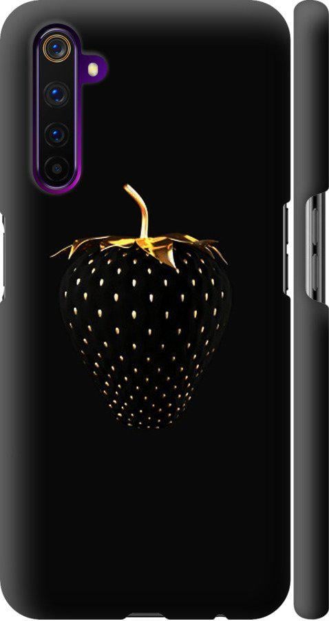 Чехол на Realme 6 Pro Черная клубника (3585m-1893-42517)