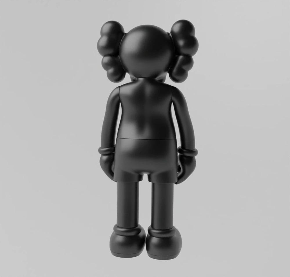 Фигурка Kaws Companion 25 см Черный - фото 4