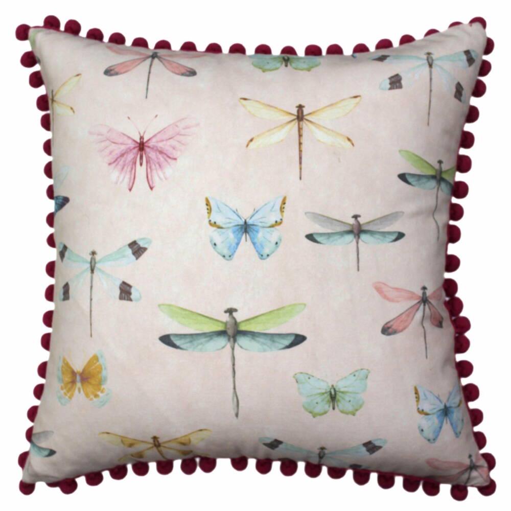 Подушка декоративна Maestro 45x45 см Білий/Блакитний/Рожевий (000108883)