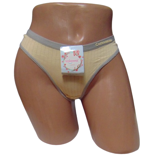 Трусы женские стринги Kokowei 2389 L Бежевый (2078010155)
