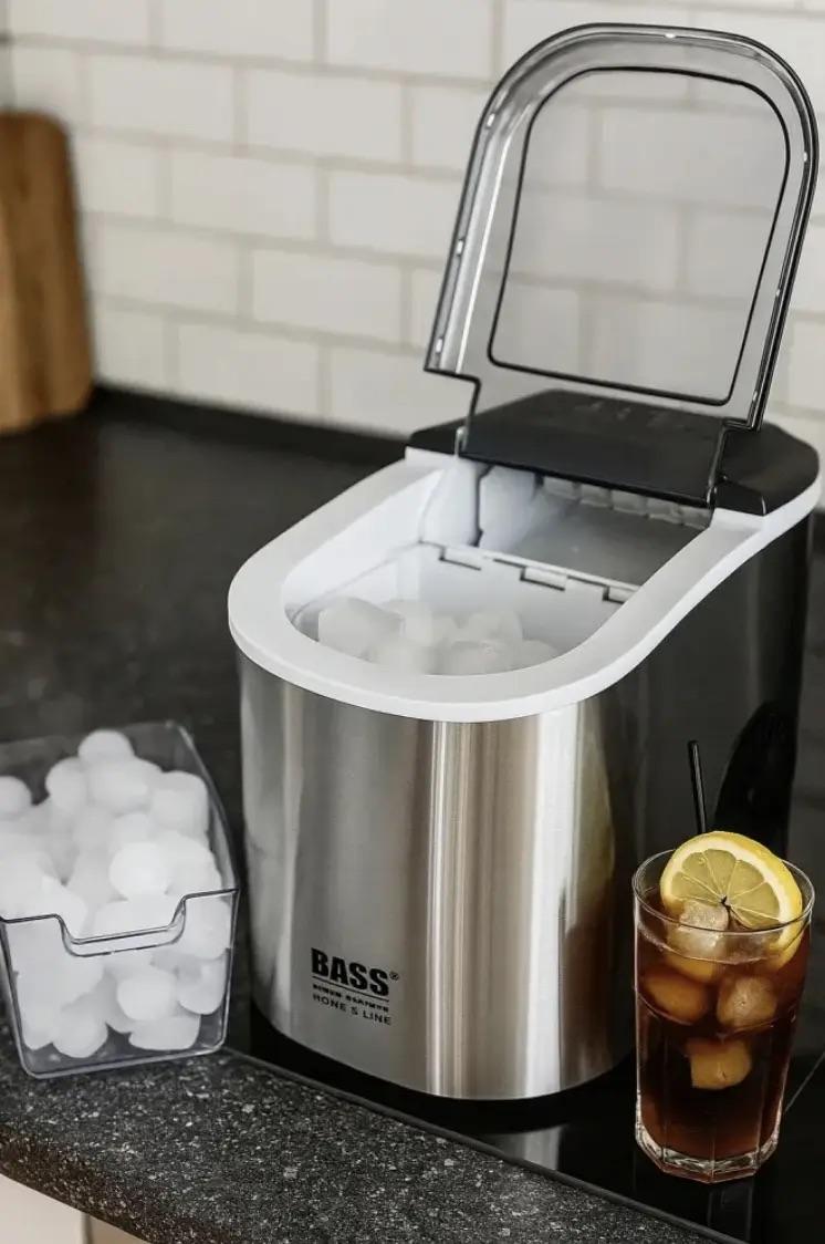 Льодогенератор автоматичний Bass Polska 12 кг/доба Сірий (BH10002) - фото 2 Льодогенератор автоматичний Bass Polska 12 кг/доба Сірий (BH10002) - фото 2