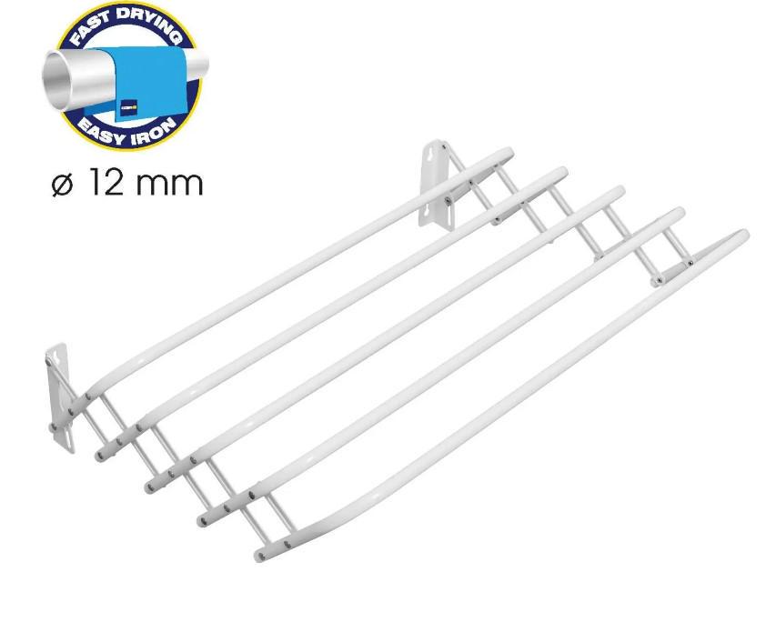 Сушилка для белья настенная Casa Si Towel Flex 4 White (DAS302384) - фото 2 Сушилка для белья настенная Casa Si Towel Flex 4 White (DAS302384) - фото 2