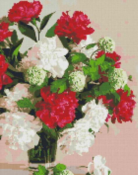 Алмазная мозаика Идейка Пионы 40х50 см (AMO7086-mt)