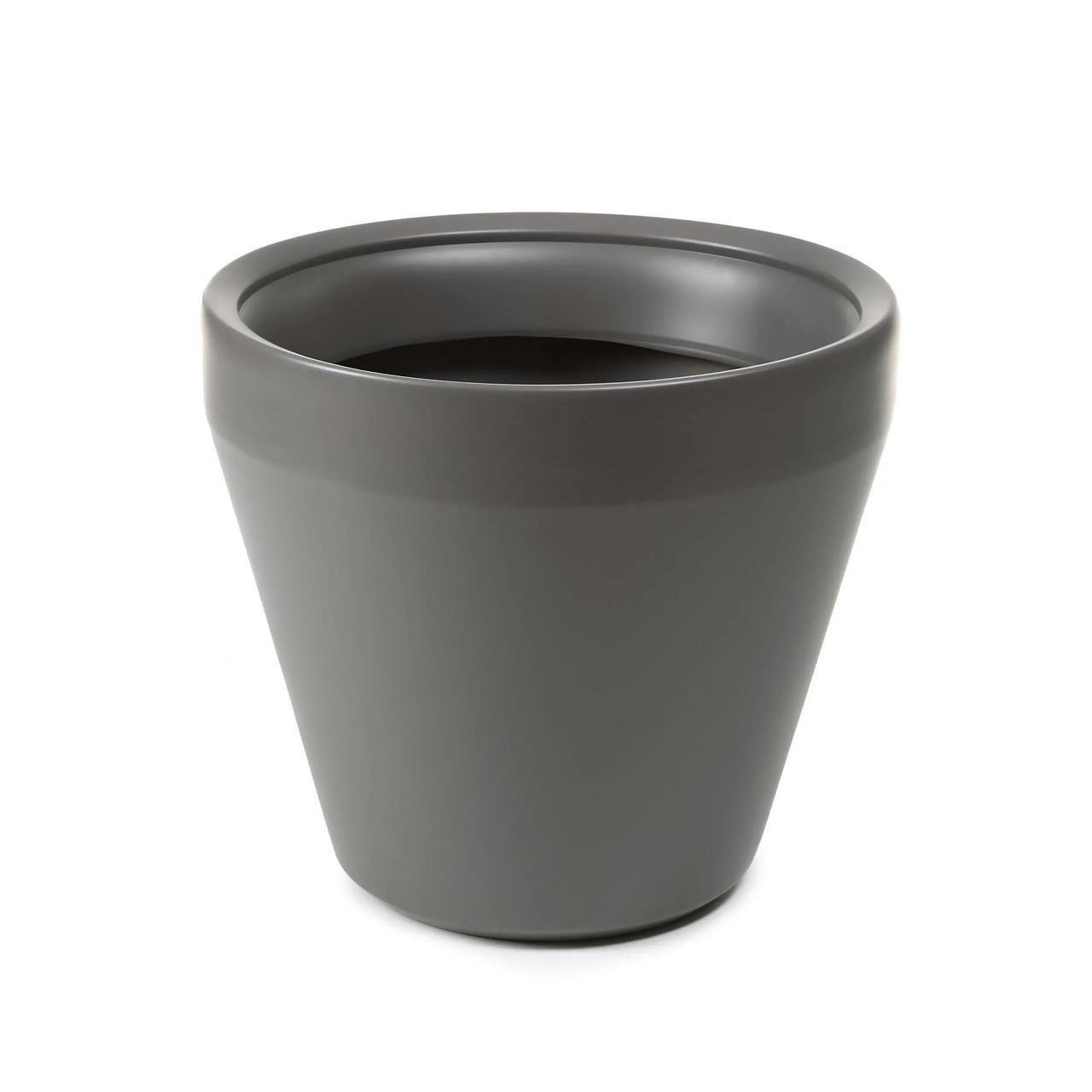 Вазон для цветов Lamela LIMA 554х494 мм Антрацит (25419751835)