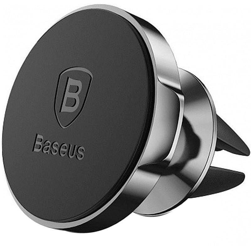 Держатель BASEUS Small Ears Series Magnetic Suction Bracket SUER-A01 Black (1225137288) - фото 2