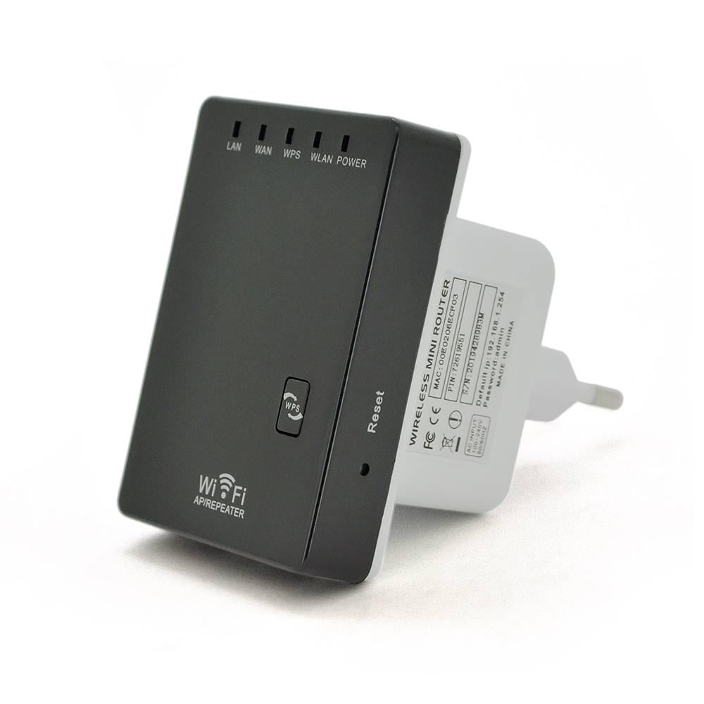 Підсилювач WiFi сигналу з вбудованою антеною LV-WR02 живлення 220V 300Mbps IEEE 802,11b/g/n 2,4GHz (30863)