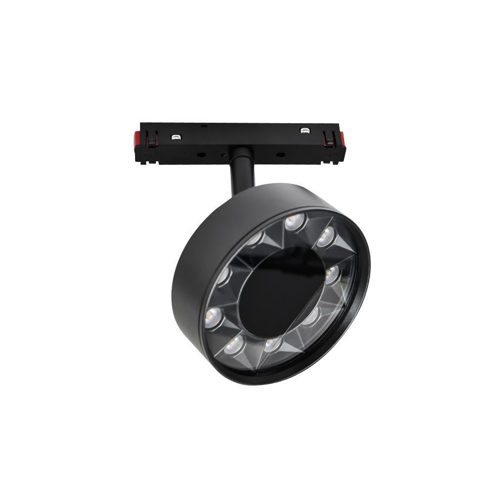 Трековый светильник магнитный Prolum M20 Series-FS Diamond 4000K 48V 18W Черный (28784135)