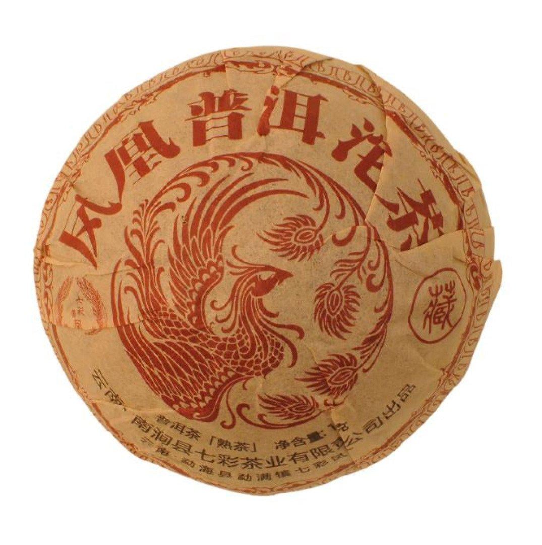Чай Шу Пуер Фенікс Фенхуан Точа Yunnan Colorful Phoenix Tea 100 г (1260) Чай Шу Пуер Фенікс Фенхуан Точа Yunnan Colorful Phoenix Tea 100 г (1260)