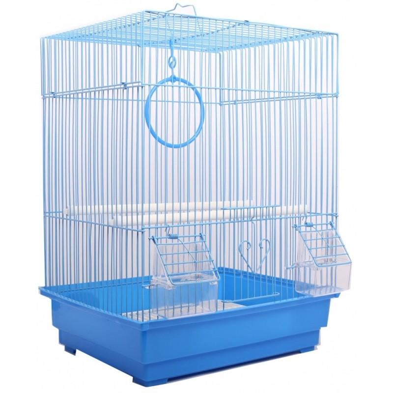 Клетка для птиц А405 эмаль 35х28х46 см (972) - фото 1 Клетка для птиц А405 эмаль 35х28х46 см (972) - фото 1