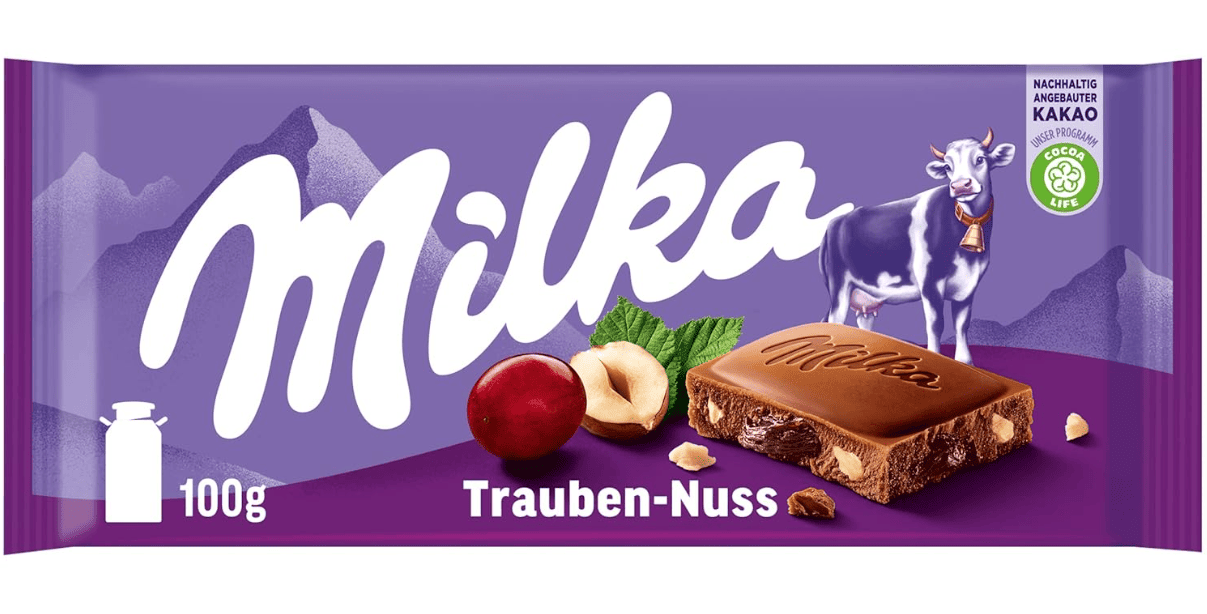 Шоколад Milka Trauben Nuss 100 г (2764441971)